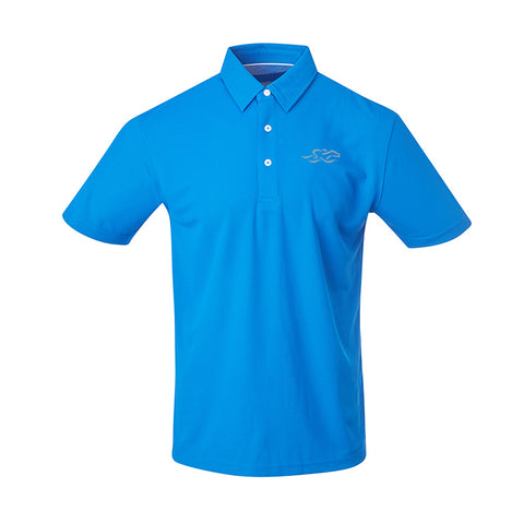 Eco-Pique Polo -Nautical Blue