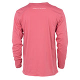 Pigment Dyed Long Sleeve Cotton Jersey T Shirt - Nantucket Red
