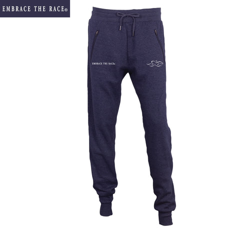 Womens Cozy Jogger - Heathered Navy