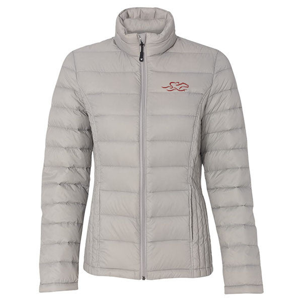 Womens Packable Down Puffer Jacket Stone