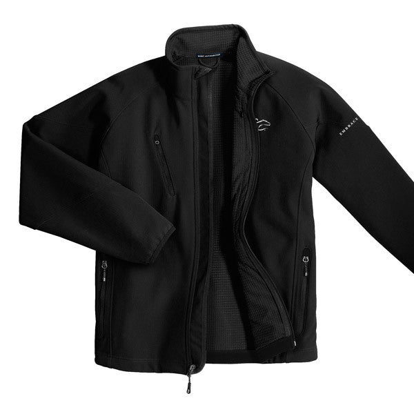 Soft Shell Textured Jacket - Black