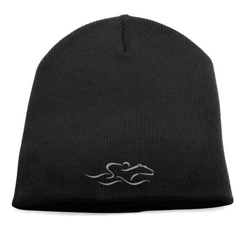 EMBRACE THE RACE®  Fleece Lined Beanie Hat - Black