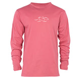 Pigment Dyed Long Sleeve Cotton Jersey T Shirt - Nantucket Red
