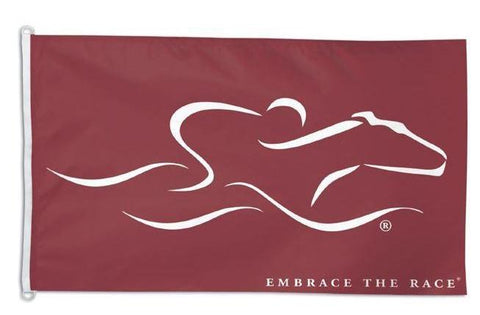 Signature EMBRACE THE RACE® Horse Racing Flag